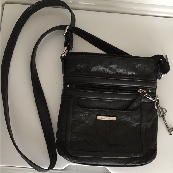 Handbags - Black cross body purse. Lots of pockets.